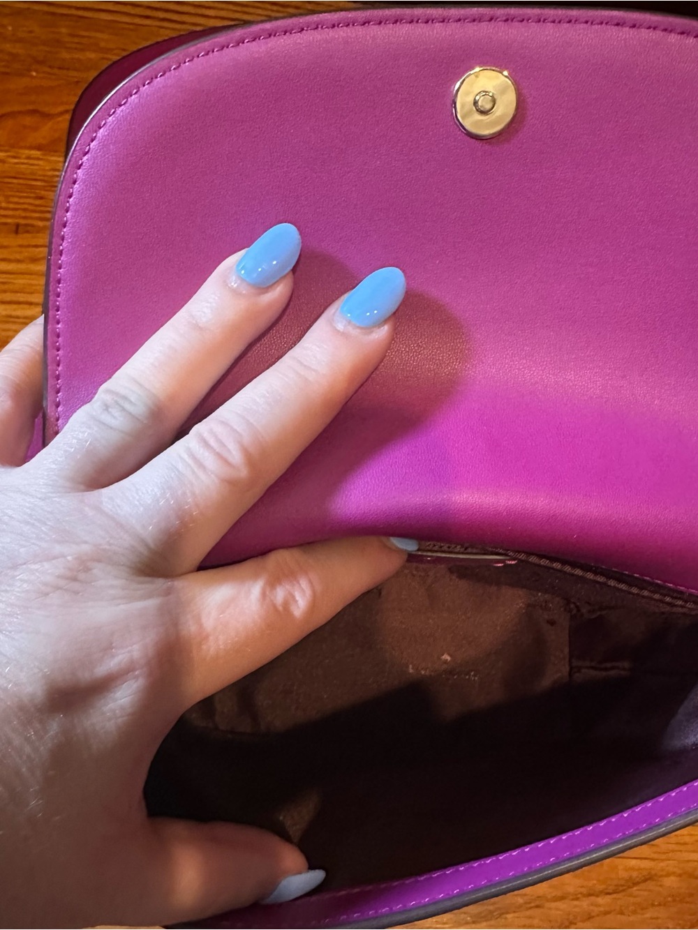 Kate Spade New York Elsie Pebbled Leather Crossbody in the color Baja Rose NEW - Picture 8 of 10